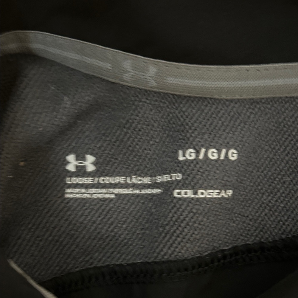 Under Armour Men's Charcoal and Black Performance Jacket - Picture 2 of 3